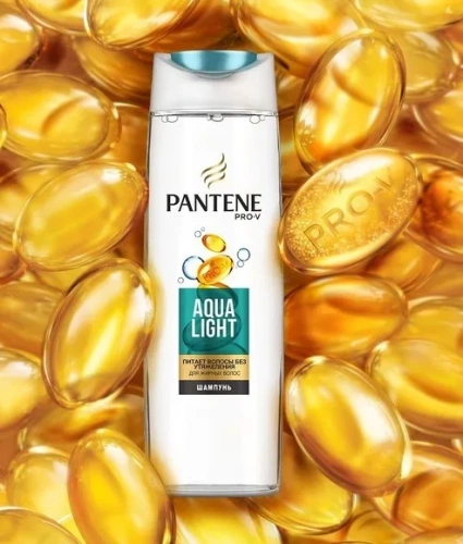 PANTENE шампунь д/волос аква лайт 400мл 792/662